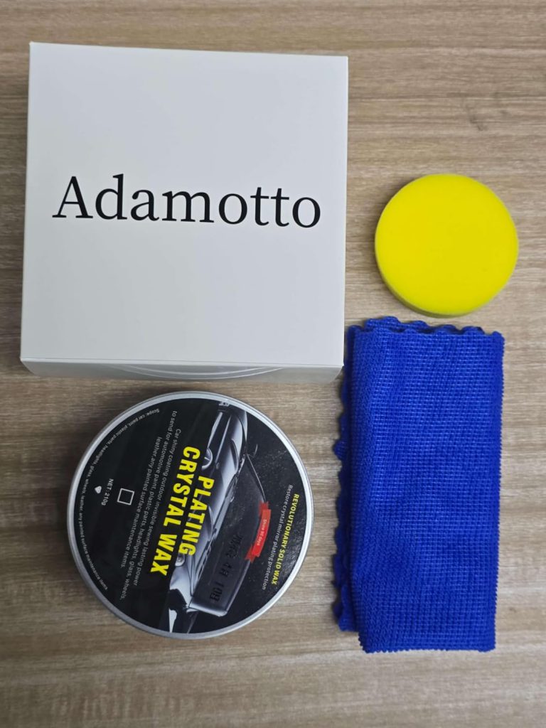 Adamotto Car Wax Ceramic Coating, Carnauba Polish & Paint Sealant